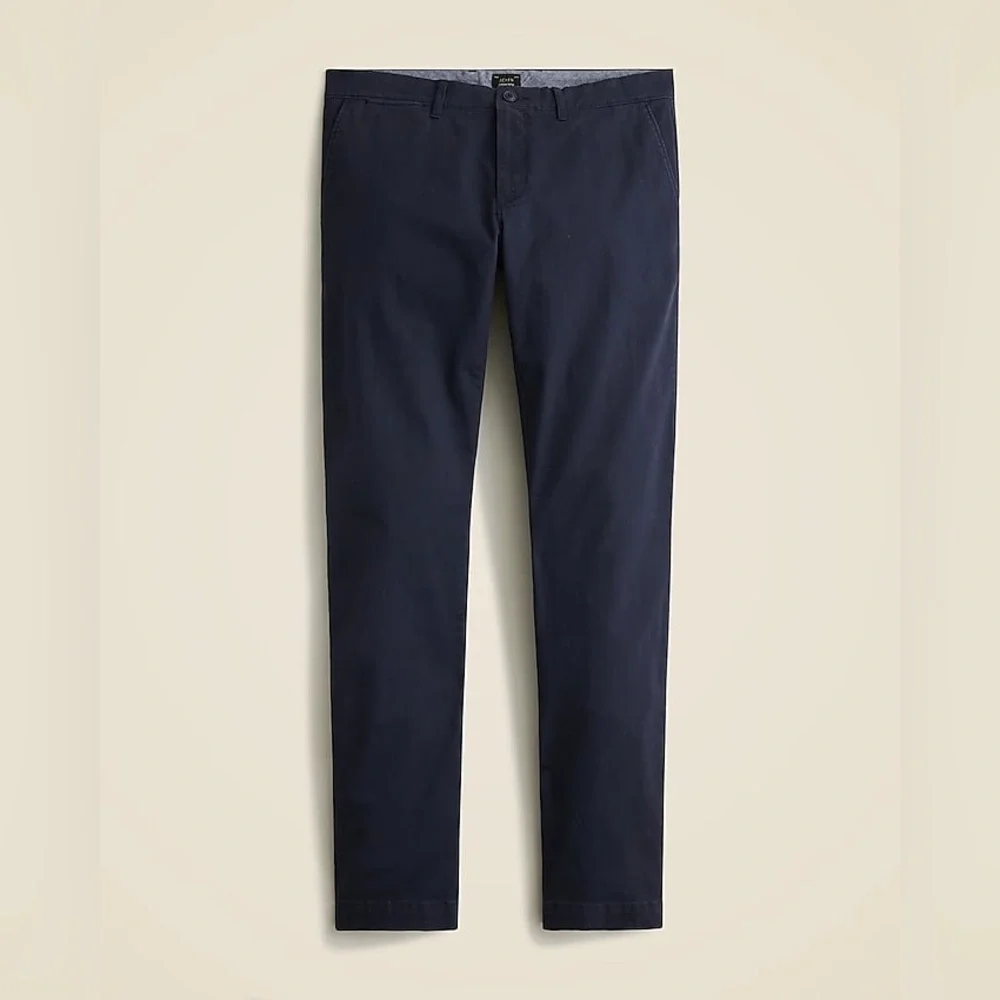 EUC J crew 484 Slim-fit tech oxford pant navy blue 28x32